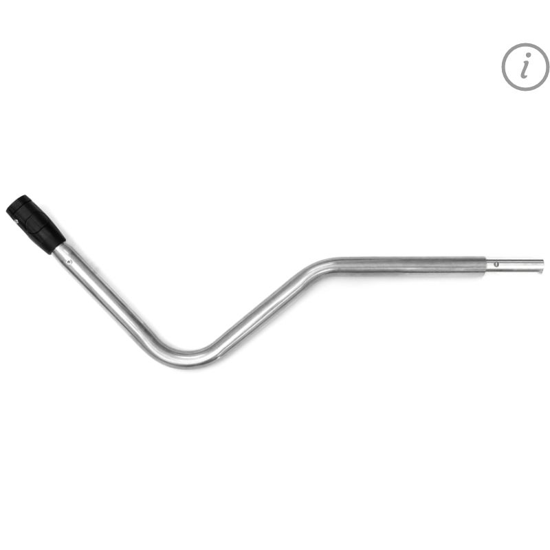 SL-aluminium-drawbar, fitted for drawbar extensions (Weber-System)